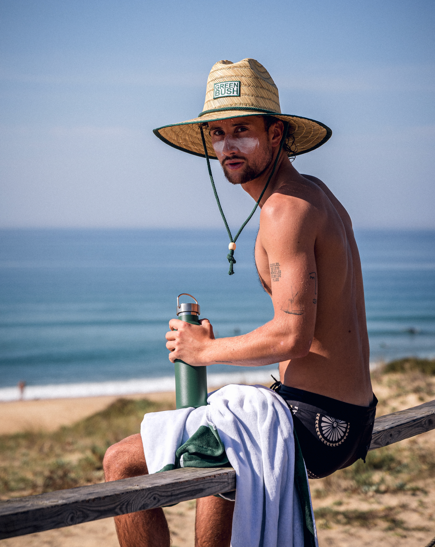 Chapeau tressé Greenbush