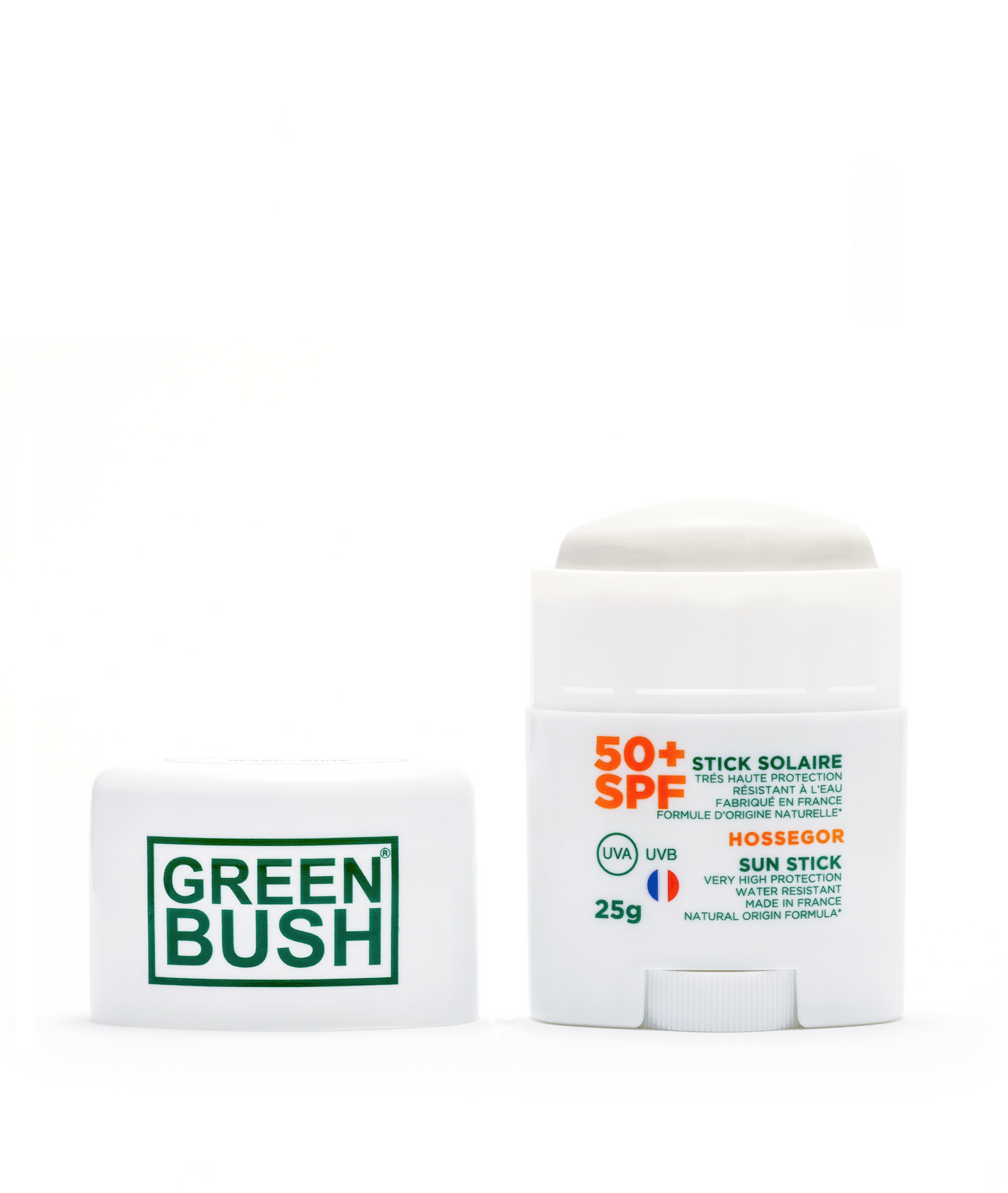 Stick solaire SPF50+ blanc Greenbush 